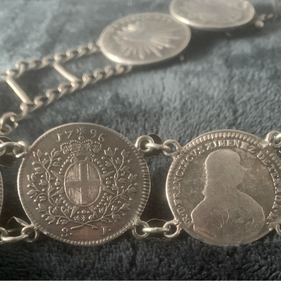 Original Gaucho silver Coin Belt. One of a kind Not a replica Collection Piece - Picture 1 of 11